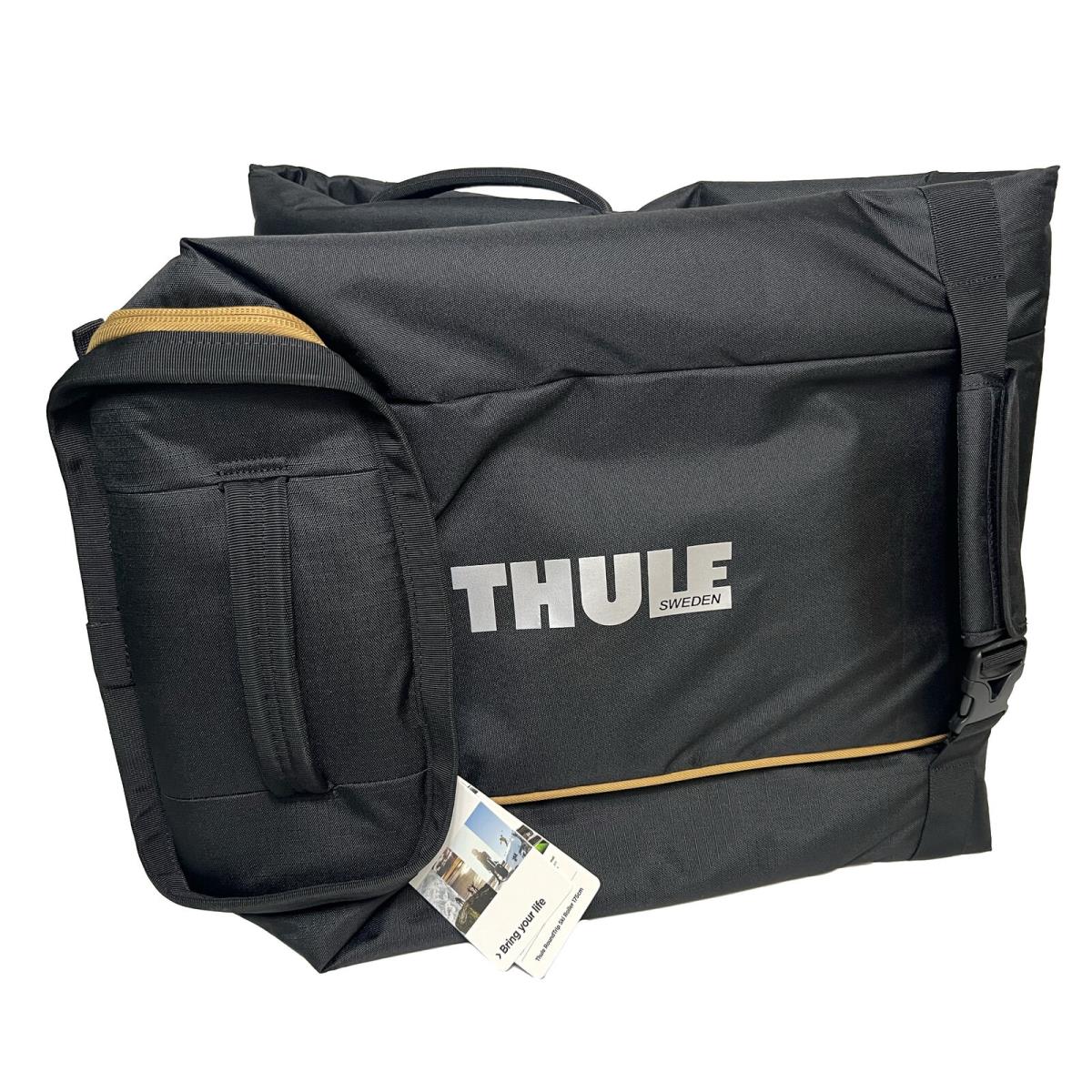 Thule Roundtrip Ski Roller Travel Storage Bag Polyester Black 175cm