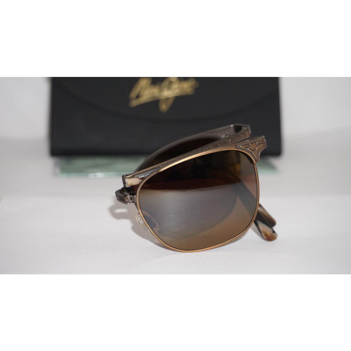 Maui Jim Sunglasses Limit Ed. Foldable Stillwater MJ706-16C Stg-bg 52 20 145