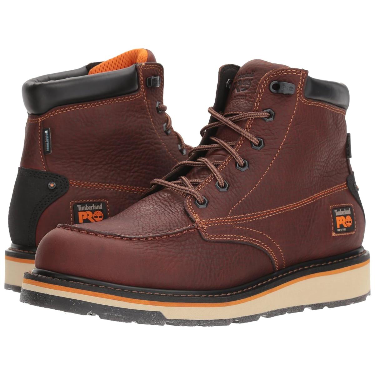 Man`s Boots Timberland Pro Gridworks 6 Moc Soft Toe Waterproof