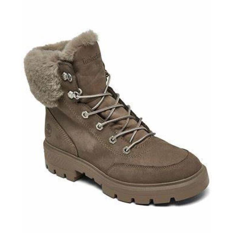 Timberland Cortina Valley Mid Hiker Waterproof Winter Boots 6 - Taupe