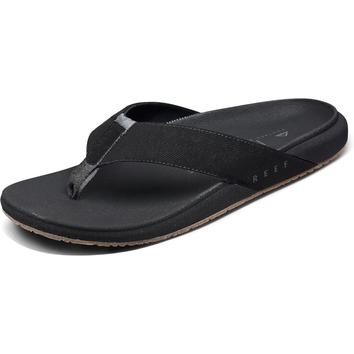 Reef Mens The Raglan Sandal Black/Gum