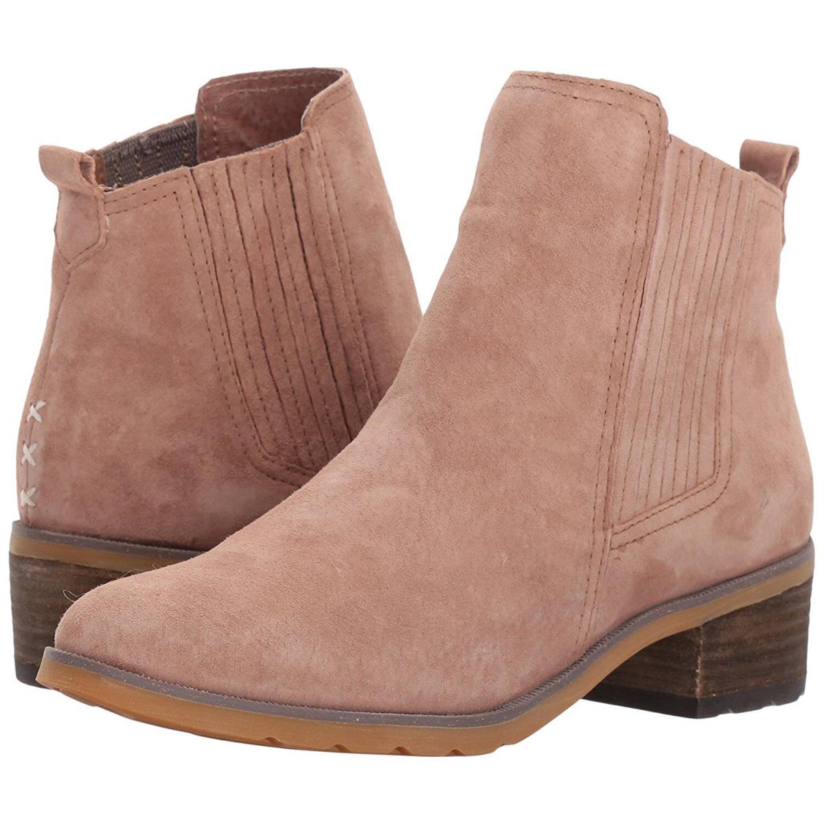 Women`s Shoes Reef Voyage Water Resistant Suede Chelsea Boots RF0A362C Taupe - Beige