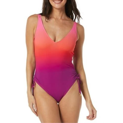 Coco Reef Ombre Oasis Contours Stellar Underwire One-piece Swimsuit US 12/36C