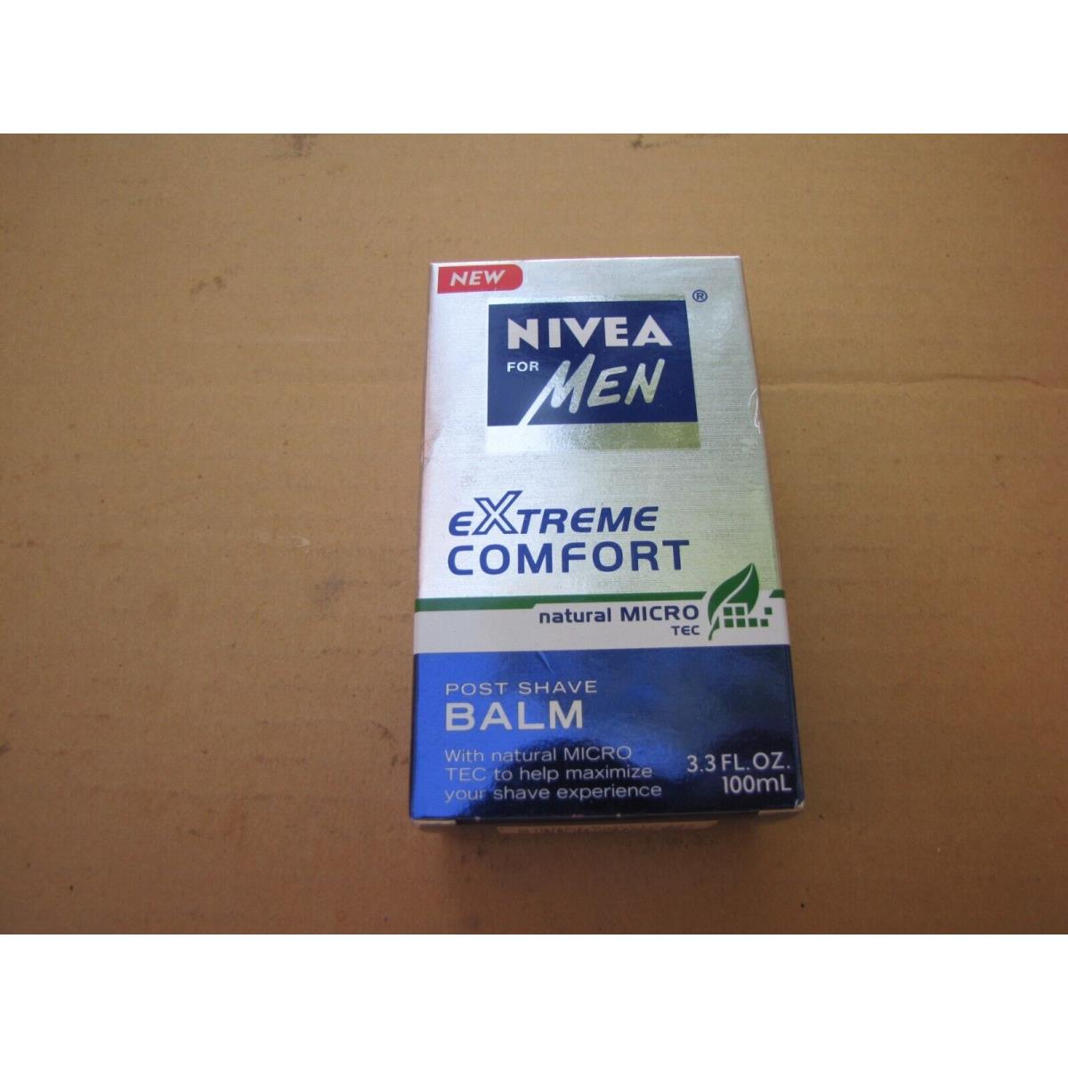 Nivea Men Extreme Comfort Post Shave Balm Micro Tec 3.3 OZ Rare Htf