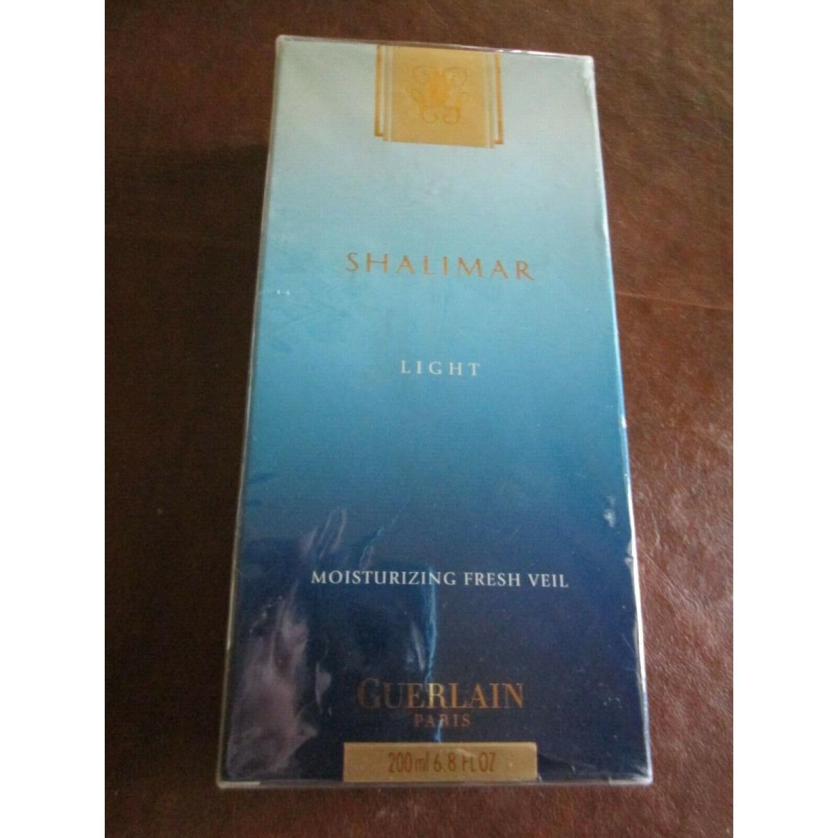 Shalimar Light Moisturizing Fresh Veil Guerlain Paris 6.8 FL.OZ/200ml