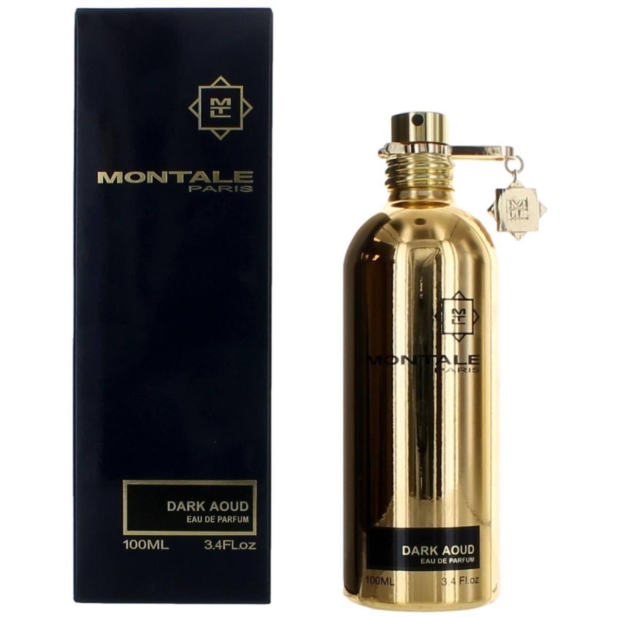 Montale Women`s Edp Spray Dark Aoud Spices Wood Blend Fragrance Notes 3.4 oz