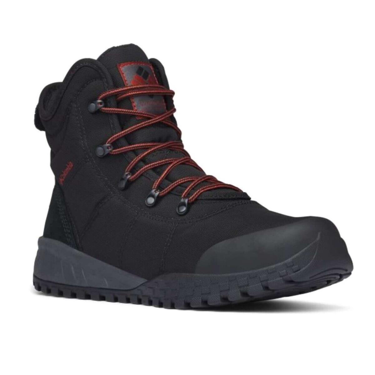 Columbia Black Fairbanks Omni-heat Waterproof Winter Boot Size 13