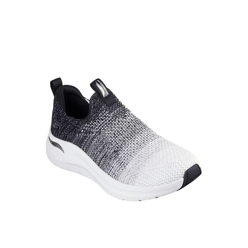 Skechers Womens Arch Fit 2.0 Support Running Slip ON Shoe Black