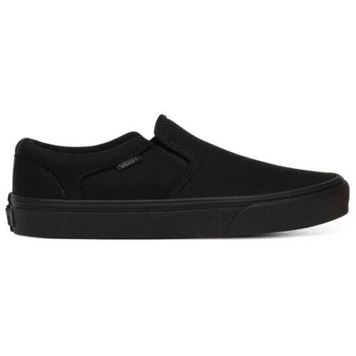 Vans Ward VN000SEQ186 Sneaker Men`s Triple Black Lace Up Skateboarding Shoes