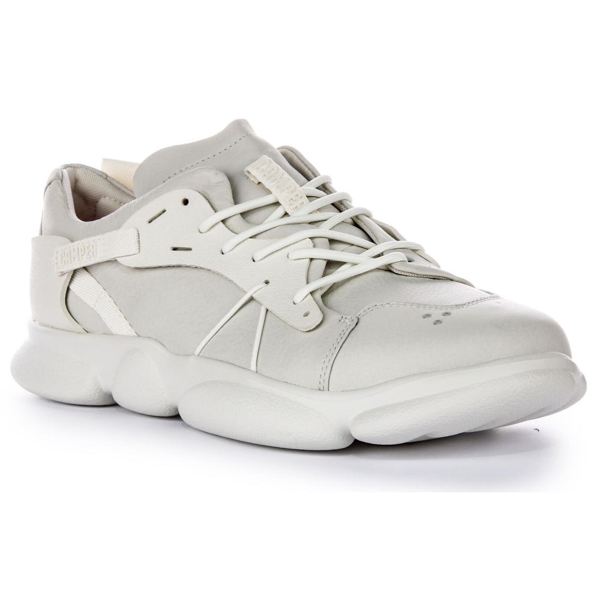 Camper Karst M Non-dyed Organic Leather Womens Sneakers Off White US 5 - 11