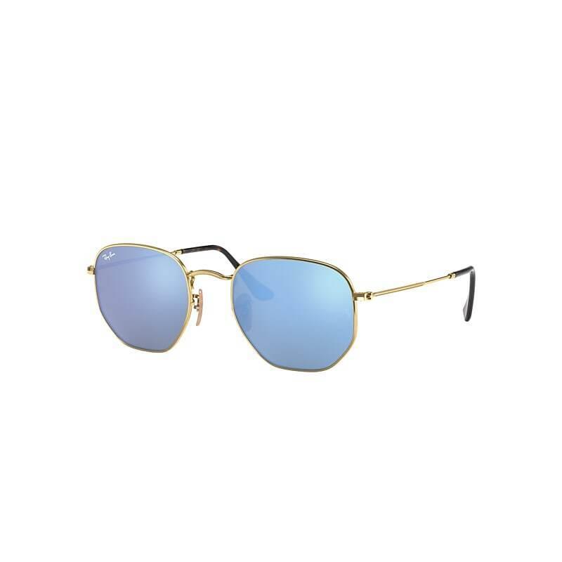 Ray Ban 3548N-0019O-48 Gold Sunglasses - Frame: GOLD