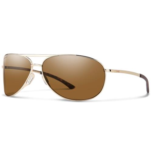 Smith Serpico 2 Sunglasses-gold-polarized Brown Lens