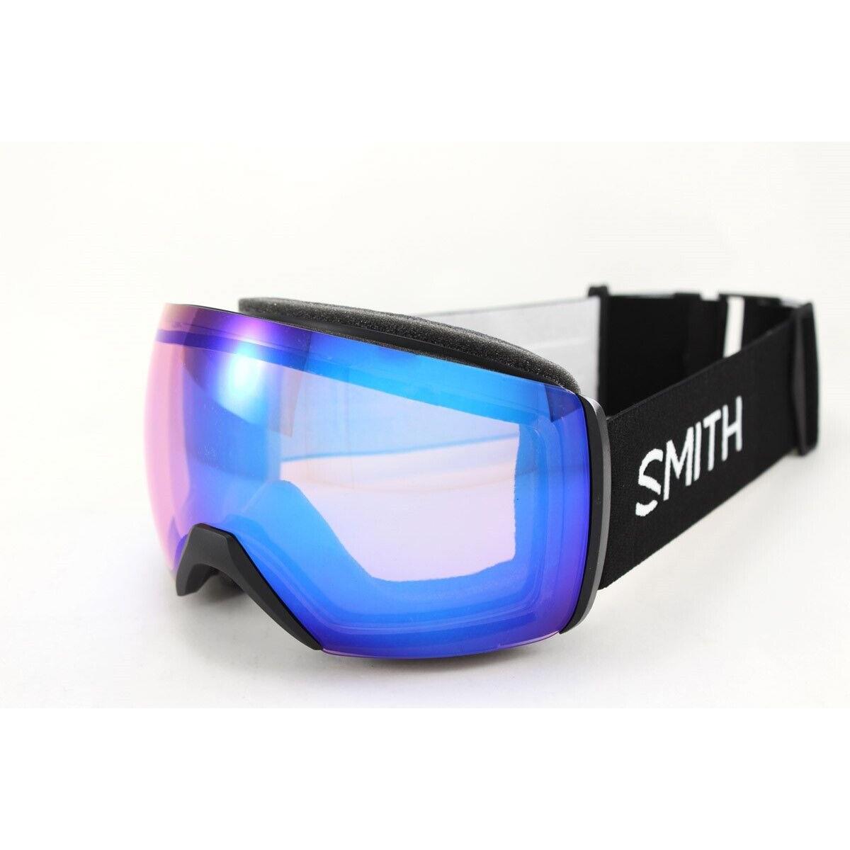 Smith Skyline XL Snow Goggles Black Frame Chromapop Photochromic Rose Flash Lens