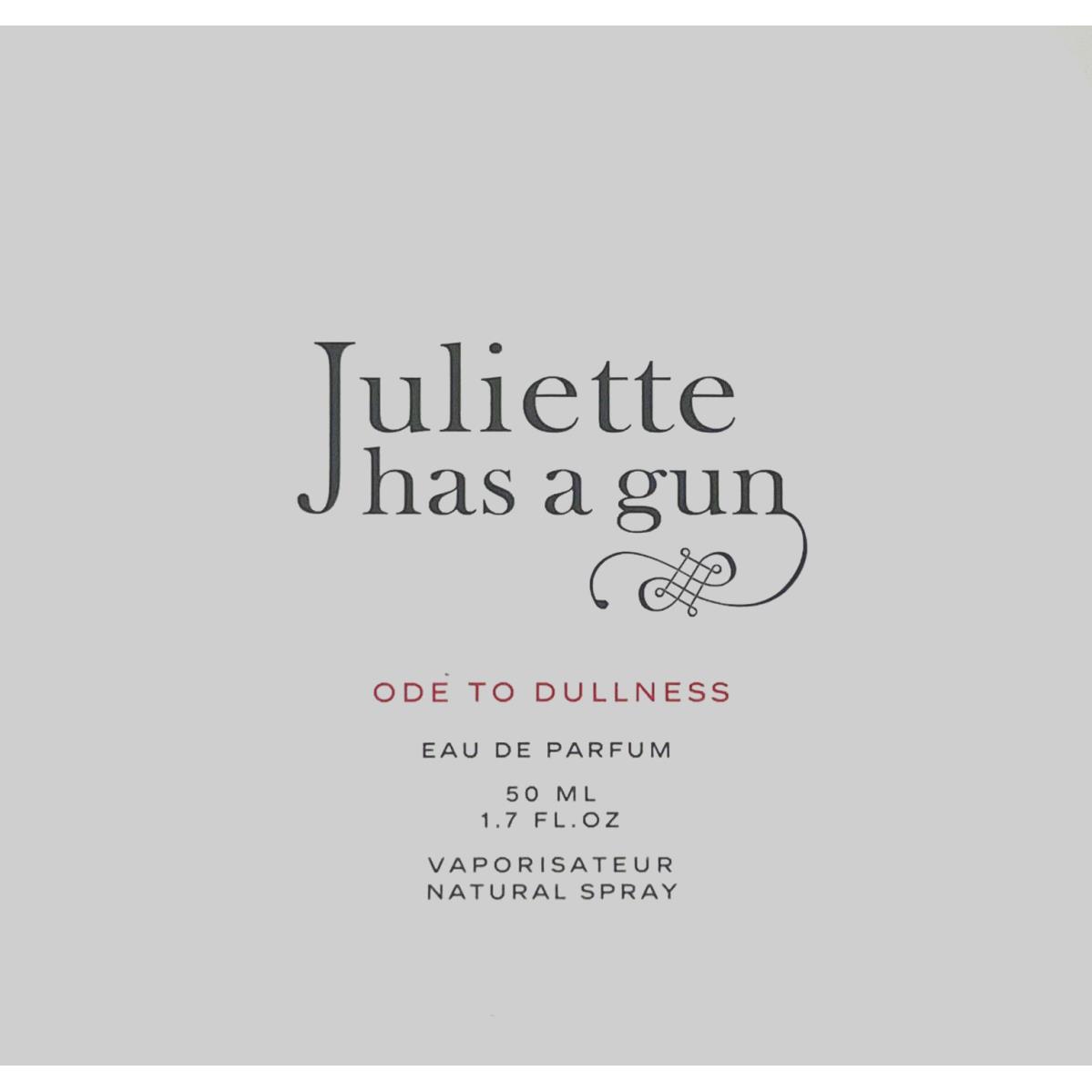 Juliette Has A Gun Ode TO Dullness Eau DE Parfum Spray For Women 1.7 Oz / 50 ml