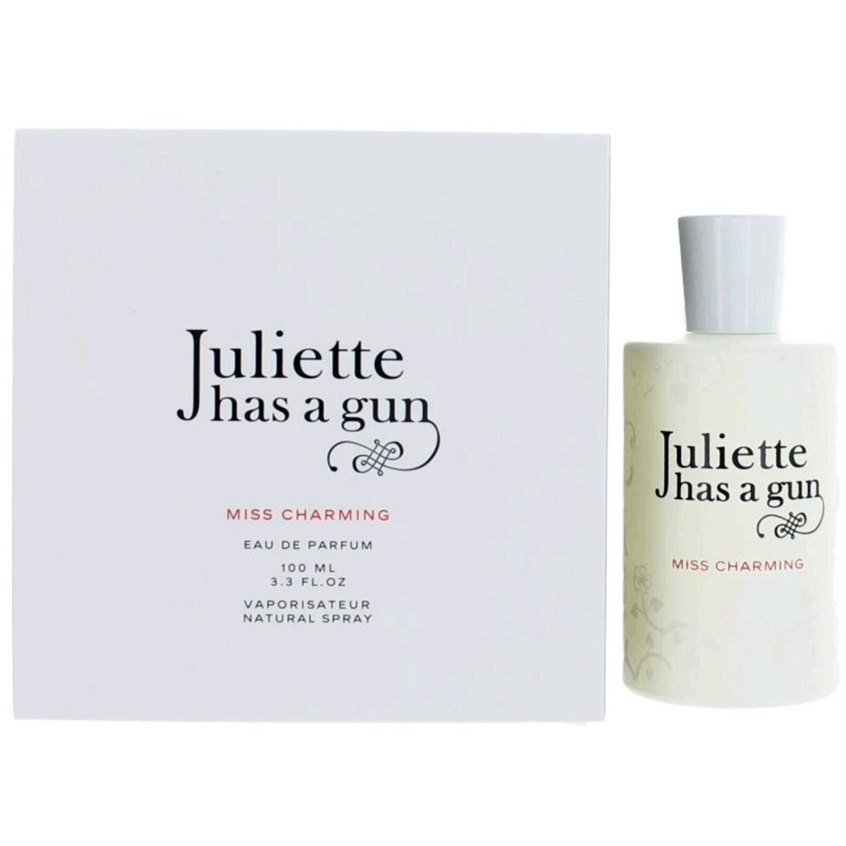 Juliette Has a Gun Women`s Edp Spray Miss Charming Moroccan Rose Top Note 3.3oz