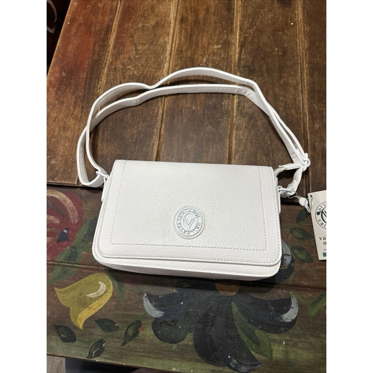 Valentino Orlandi White Crossbody Bag V-3012