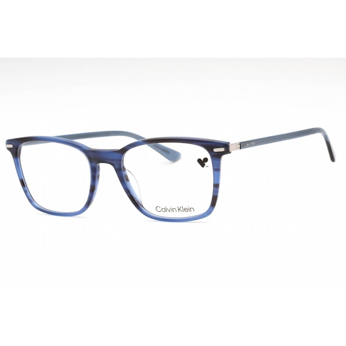 Calvin Klein CK22541-420 Blue Horn Eyeglasses