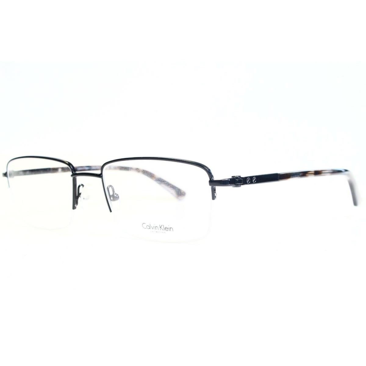 Calvin Klein CK7384 001 Black Eyeglasses Frame CK 7384 RX 52-18