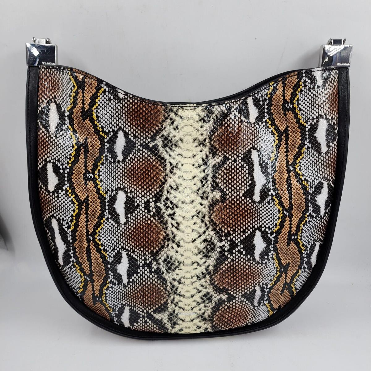 Calvin Klein Celestine Medium Printed Shoulder Bag Women`s One Size Multi Snake