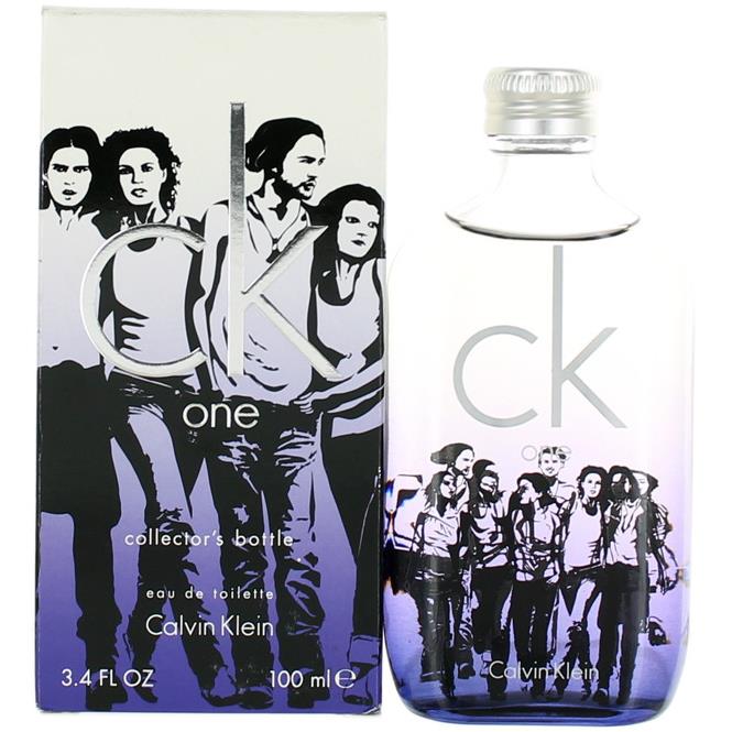 Ck One Collector`s Bottle By Calvin Klein For Women Edt Spray 3.4oz Shopworn