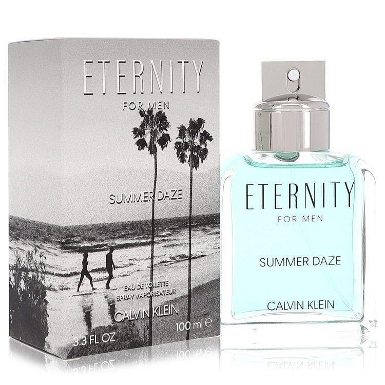 Eternity Summer Daze by Calvin Klein Eau De Toilette Spray 3.3 oz Men