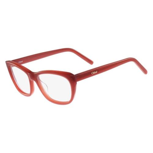 Chloe` CE2671 Womens Plastic Eyeglass Frame 223 Burnt 53-15 Italy