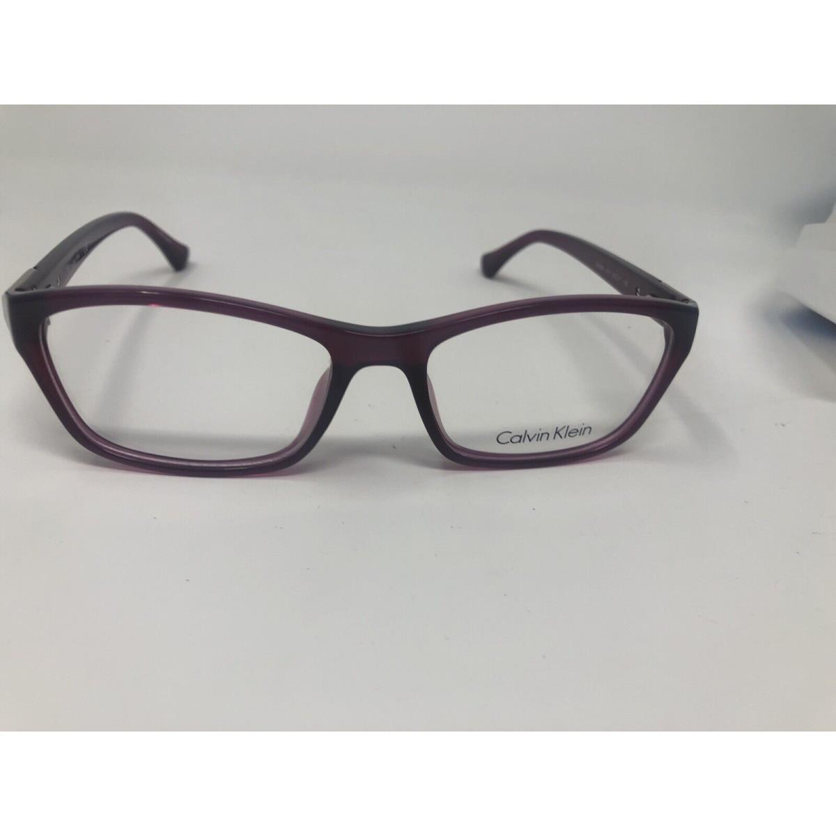 Calvin Klein CK5861 611 53/17 135 Burgundy Eyeglass Frames Z46