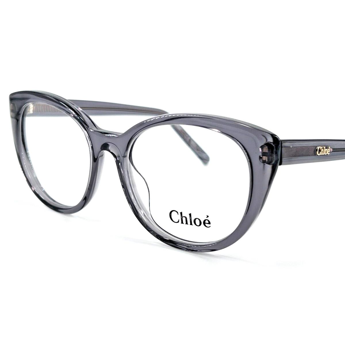 Chloe` CE2670 Womens Plastic Eyeglass Frame 035 Gray 51-16 Italy