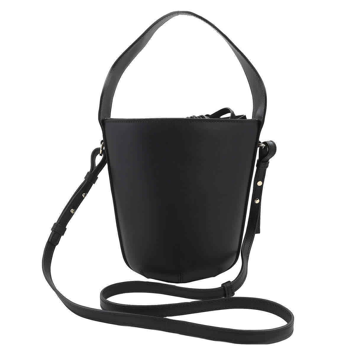 Chloe Black Leather Sense Bucket Bag CHC23SS420I60001