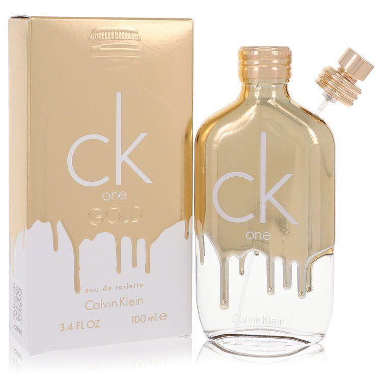 Ck One Gold by Calvin Klein Eau De Toilette Spray Unisex 3.4 oz