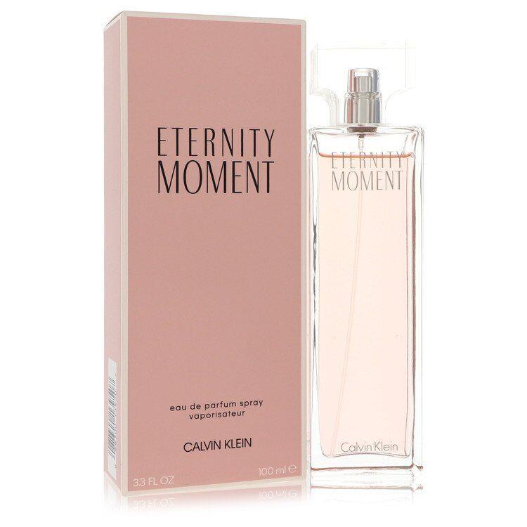 Eternity Moment by Calvin Klein Eau De Parfum Spray 3.4 oz For Women