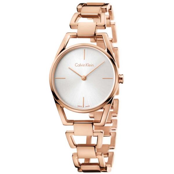 Calvin Klein K7L23646 Dainty Rose Gold Plated Women`s Watch