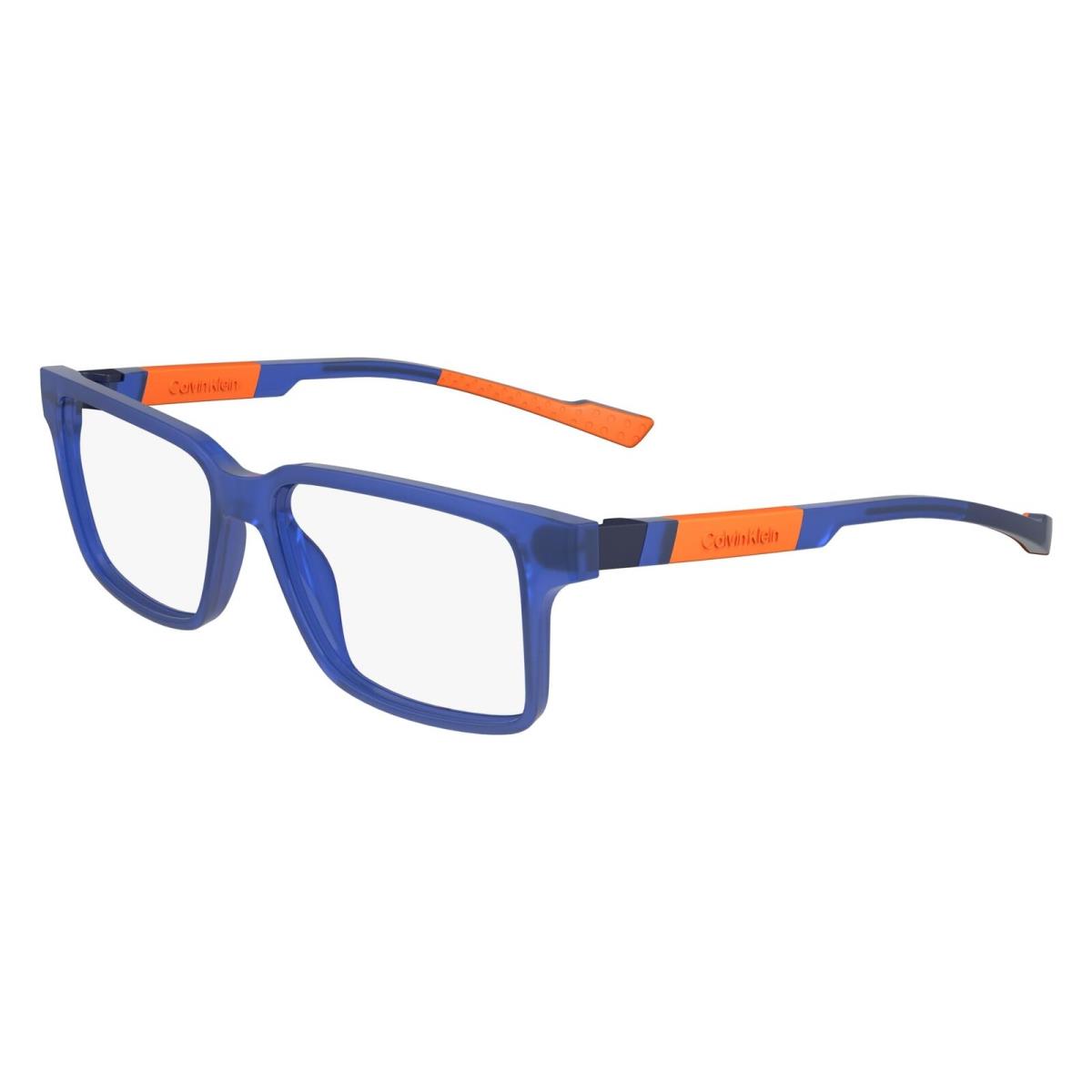 Calvin Klein CK 23550 438 Blue Orange Eyeglasses 55/15/145