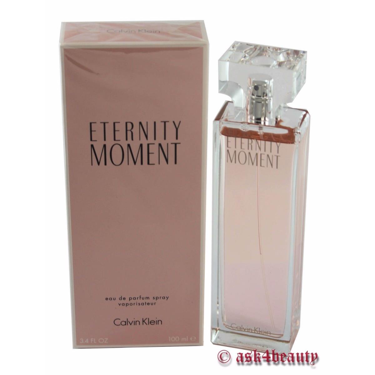 Eternity Moment By Calvin Klein 3.4oz/100ml Edp Spray For Women