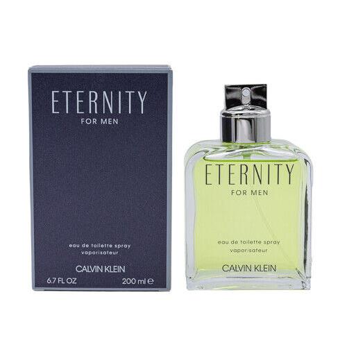 Eternity by Ck Calvin Klein 6.7 oz Edt Cologne For Men