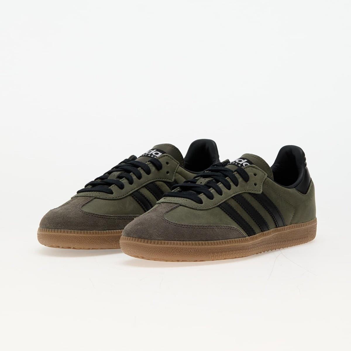 Adidas Originals Samba OG Base Green IE9163 Casual Mens Shoes Sneakers