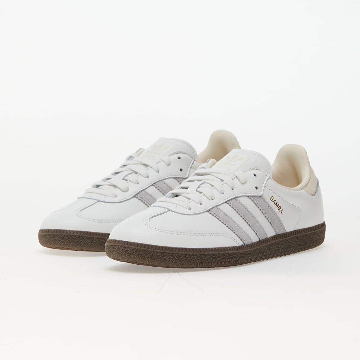 Adidas Originals Samba OG Core White Grey IH4880 Casual Mens Shoes Sneakers