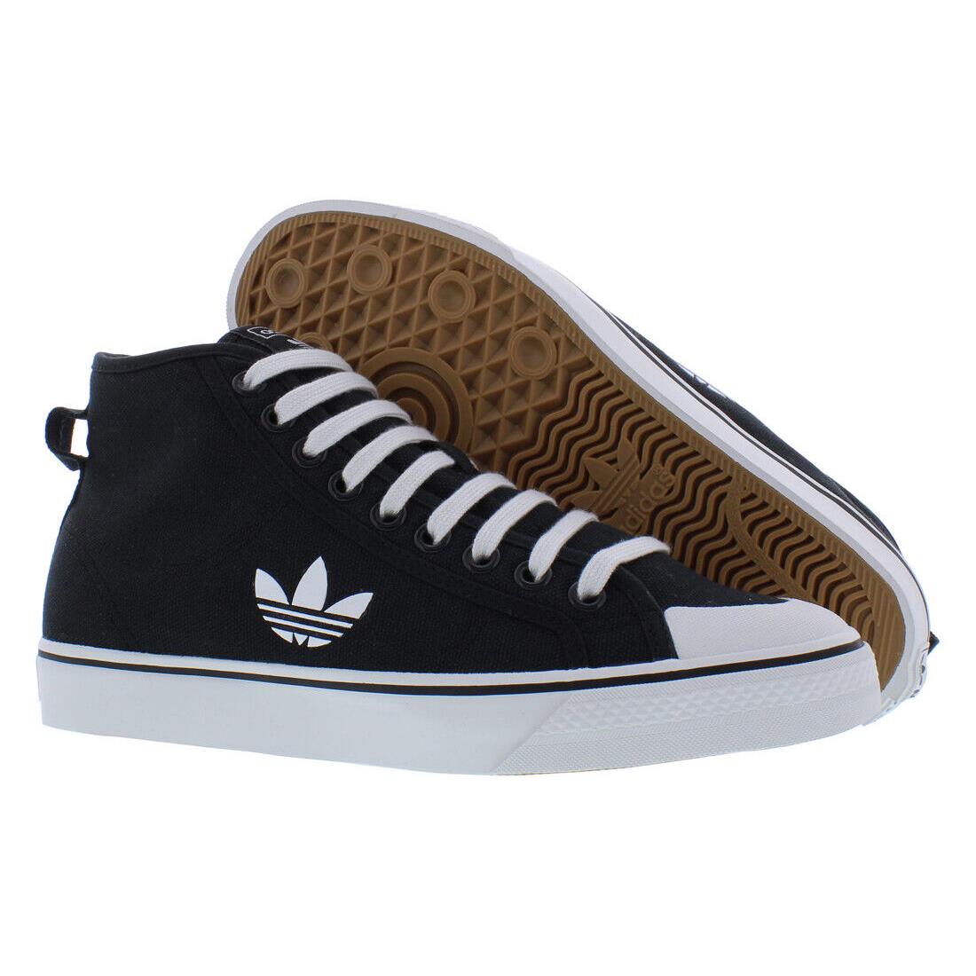 Adidas Nizza Hi Mens Shoes - Black, Main: Black