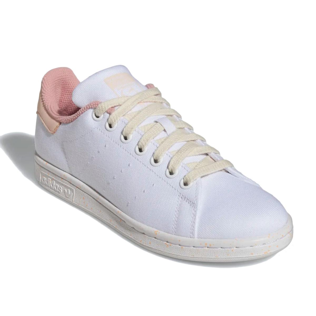 Adidas Women`s Stan Smith Shoes Cloud White/wonder Mauve/pink Tint - Cloud White / Wonder Mauve / Pink Tint