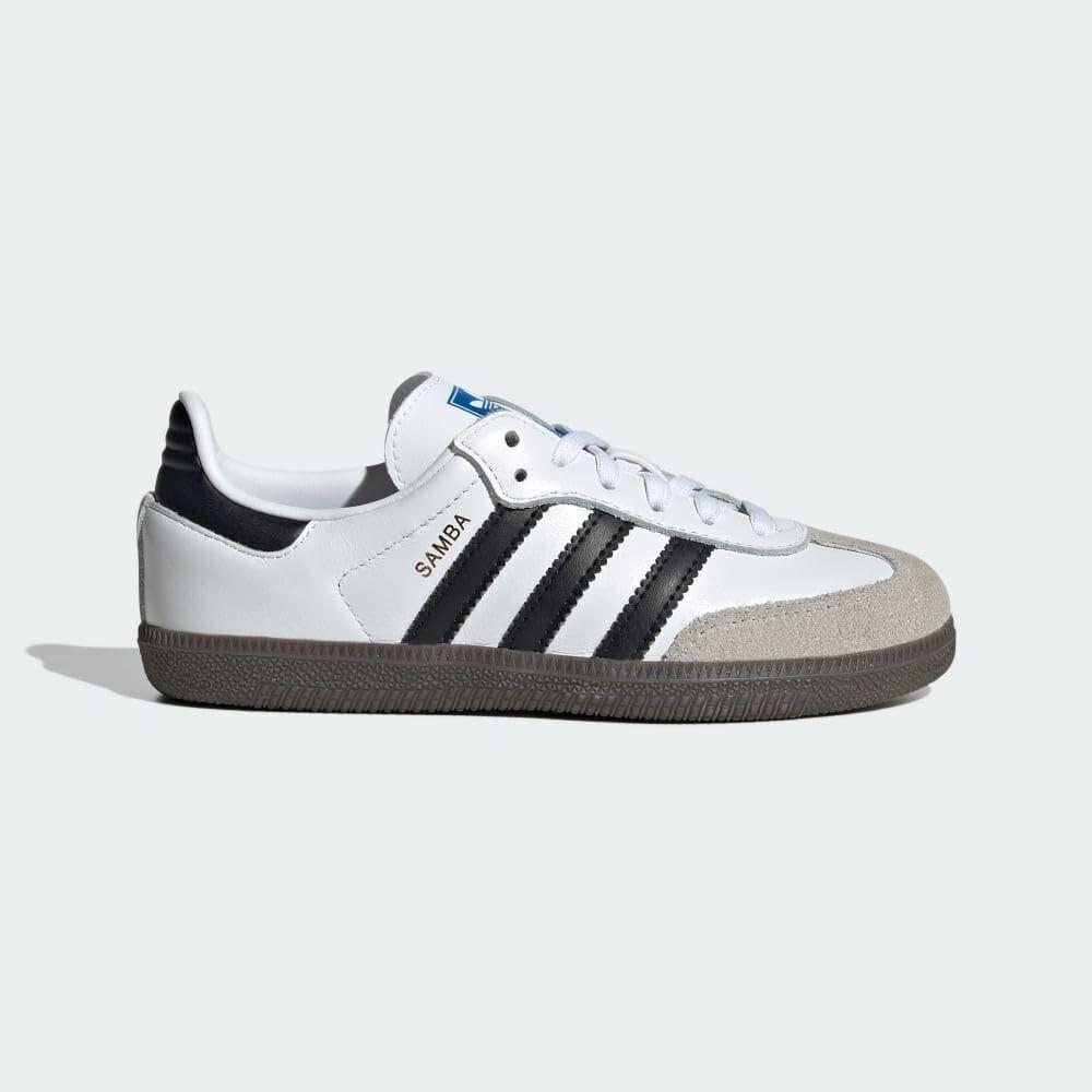 Little Kid`s Adidas Samba OG C Cloud White/core Black-gum IE3677