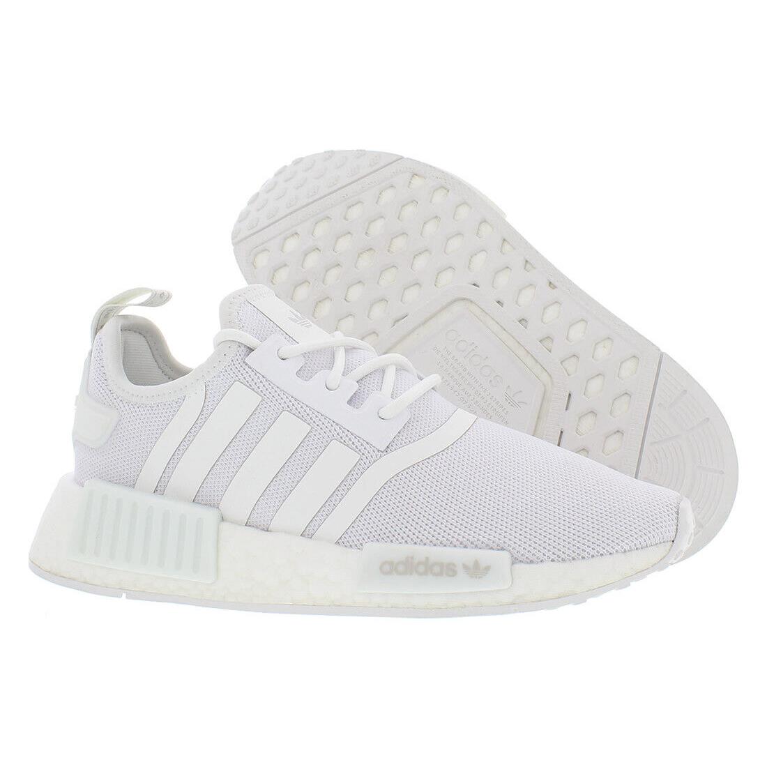 Adidas Nmd_R1 Primeblue Boys Shoes - Dove, Main: White