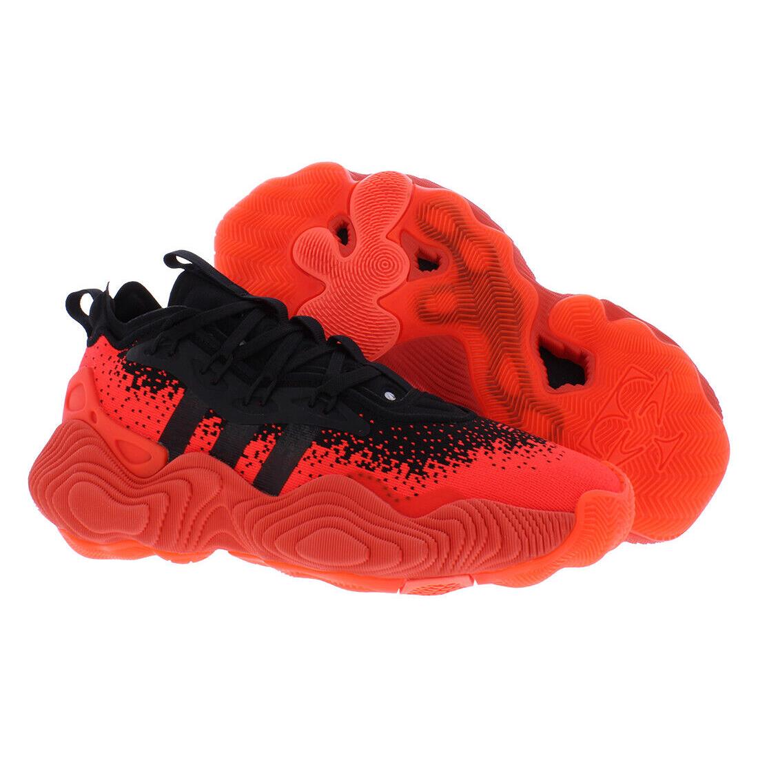 Adidas Trae Young 3 GS Boys Shoes - Red/Black, Main: Red