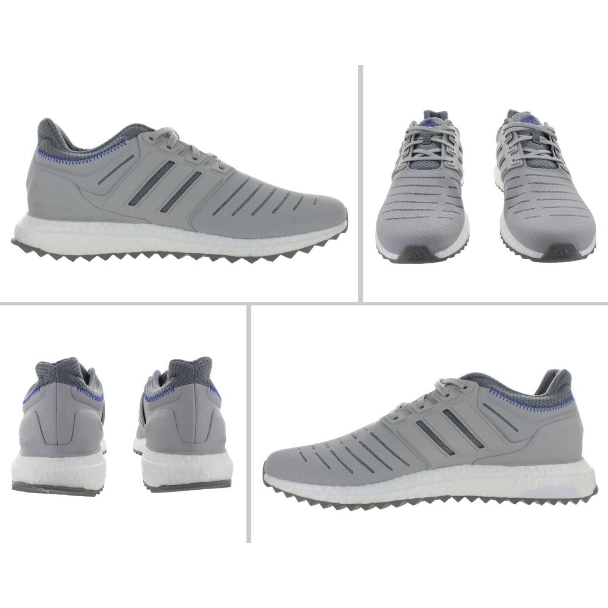 Adidas Men`s Ultraboost Dna Xxii Grey - Blue Running Shoes Size 13 - Grey Two, Lucid Blue