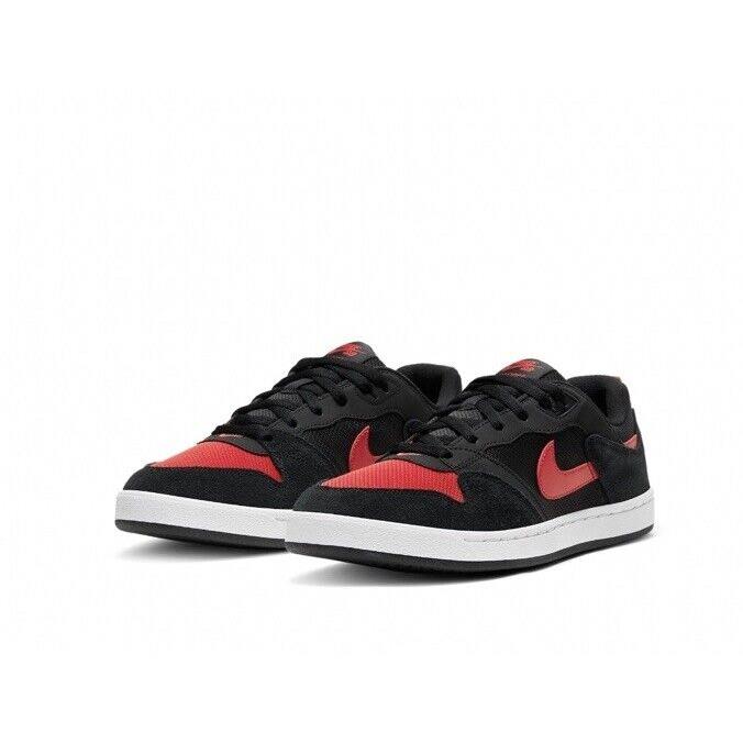 Men Nike Alleyoop SB Skateboard Casual Shoes Sneakers Black/univ. Red CJ0882-006 - Black/Univ. Red