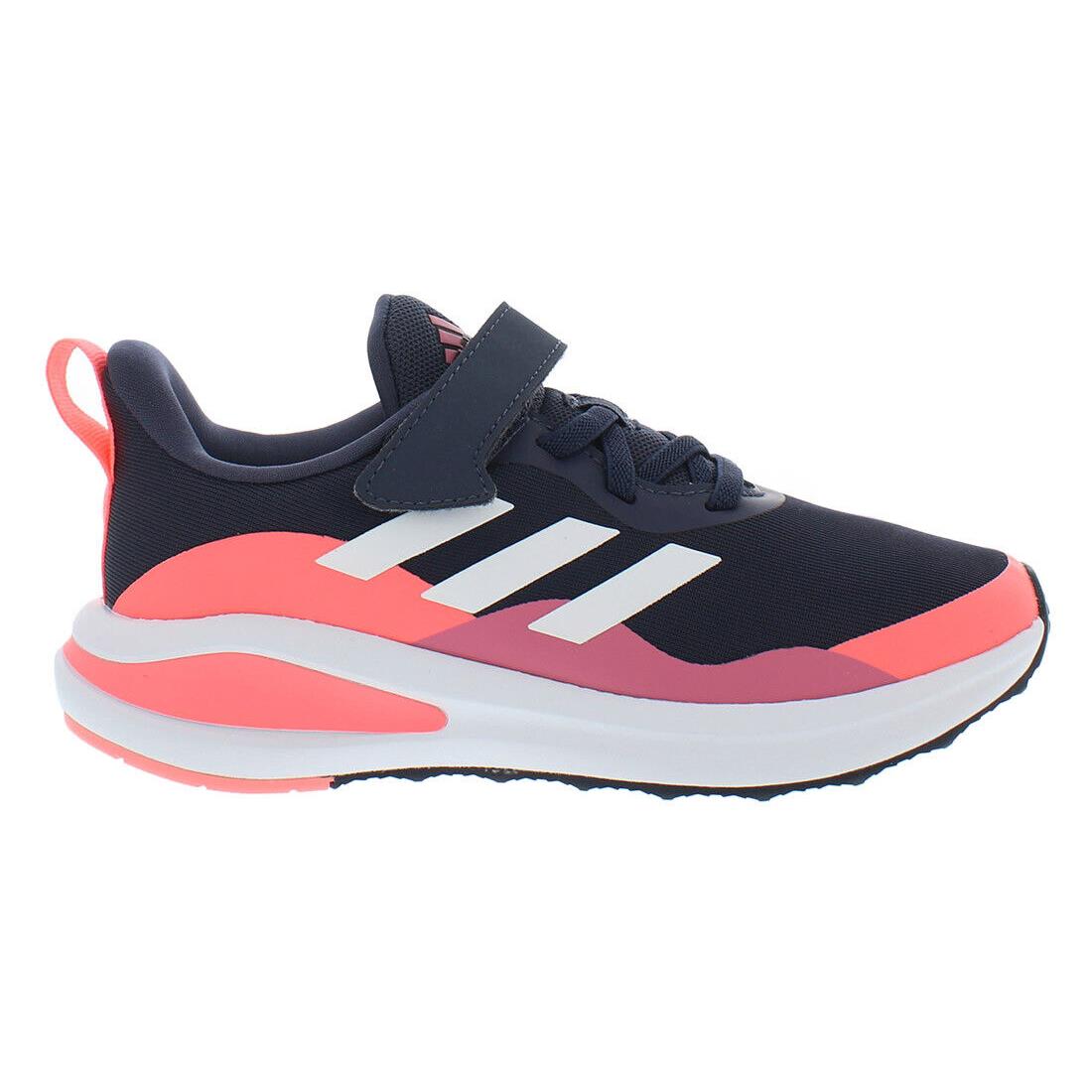 Adidas Fortarun El Boys Shoes - Black/Pink, Main: Black