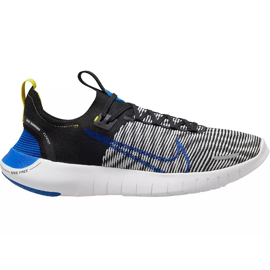 Men Nike FB1276 003 Nike Free RN FK Next Nature Black/blue Shoes Sneakers - BLACK/BLUE