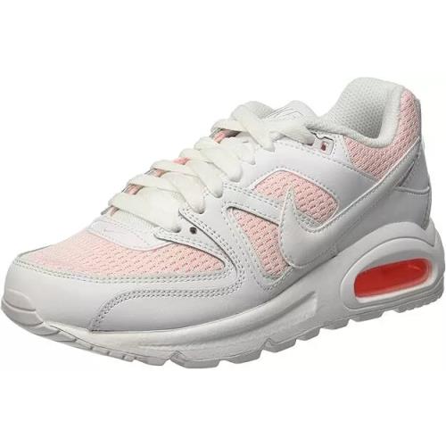 Nike Womens Air Max Command Running Shoes 397690 128 - WHITE/WHITE BRIGHT MANGO