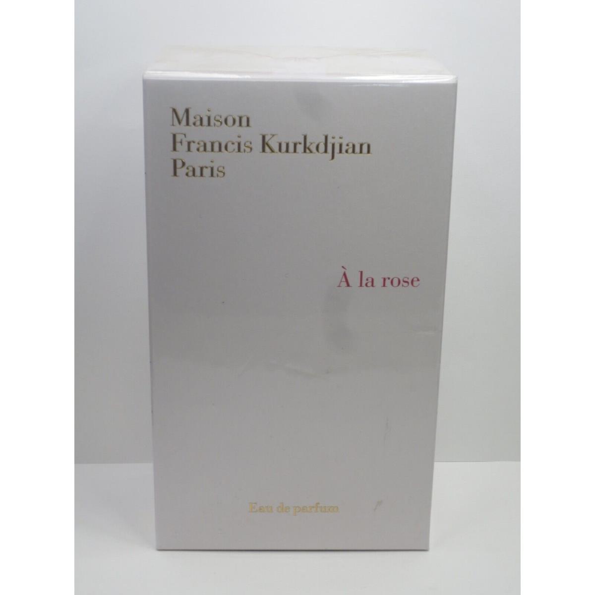 Maison Francis Kurkdjian Paris A LA Rose Eau DE Parfum 6.8 OZ Boxed