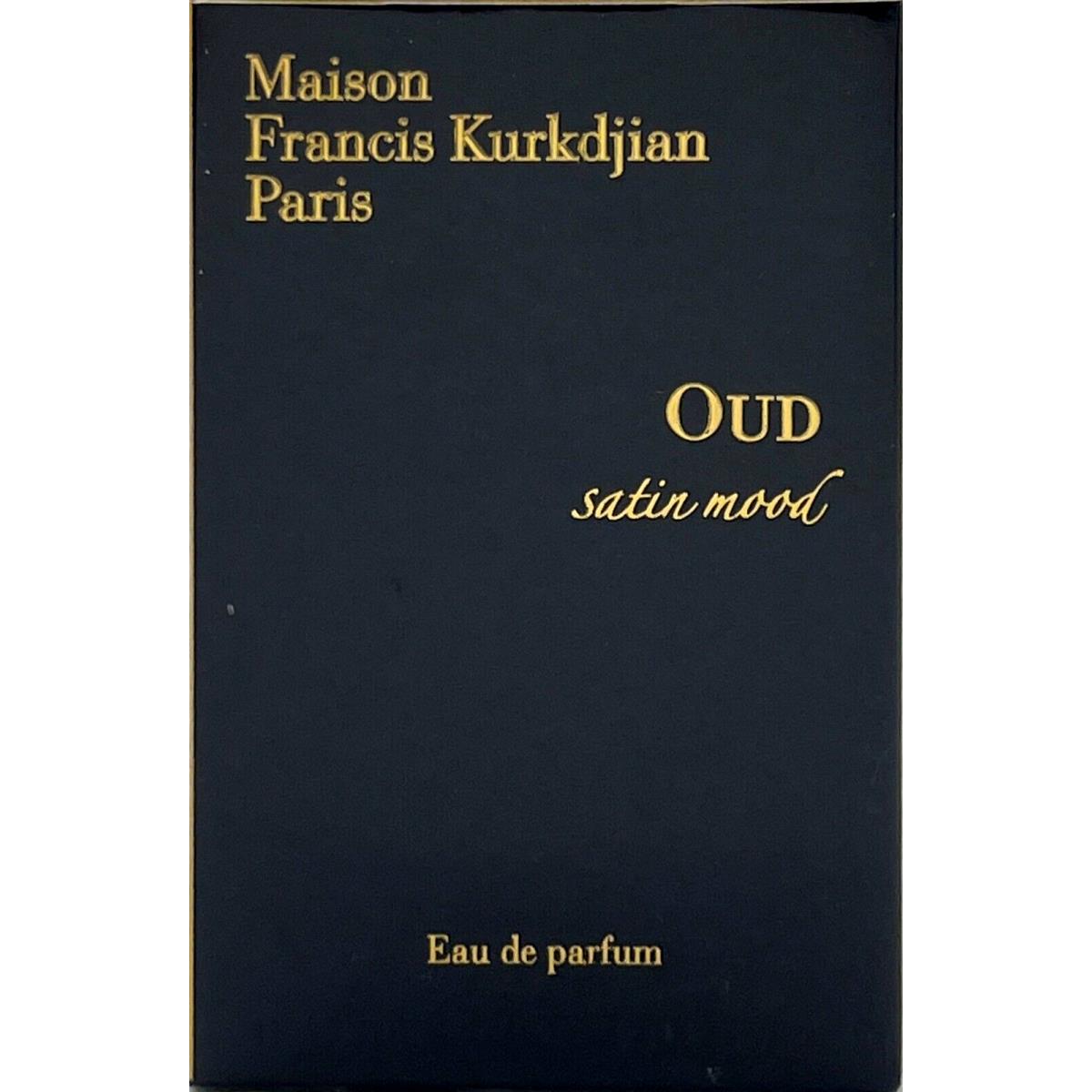 Maison Francis Kurkdjian Oud Satin Mood Edp Travel Spray Refills Set 3 x 0.37 Oz