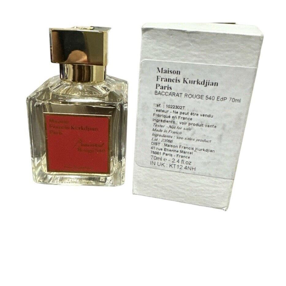 Maison Francis Kurkdjian Paris Baccarat Rouge 540 Eau De Parfum 70 Ml 2.4 oz